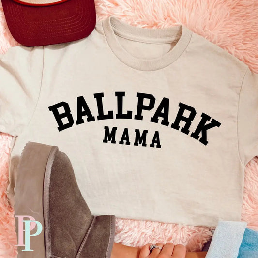 Ballpark Mama Baseball Softball SWEATSHIRT Unisex New