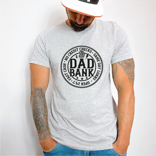 Dad Bank Bella Canvas Unisex New