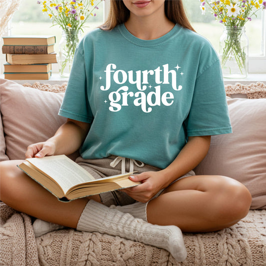 Fourth Grade Comfort Colors Unisex New