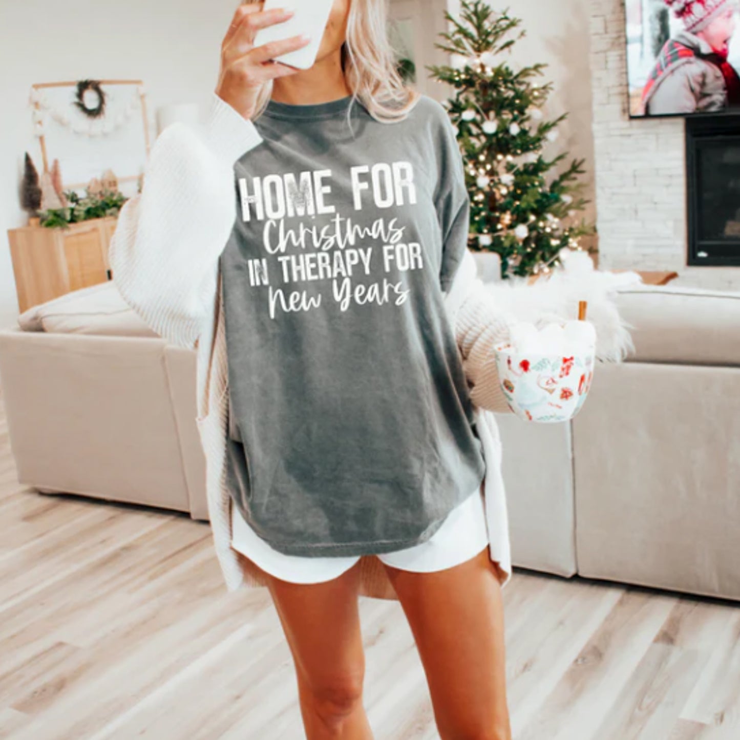 Home For the Holidays In Therapy For The NYE Unisex