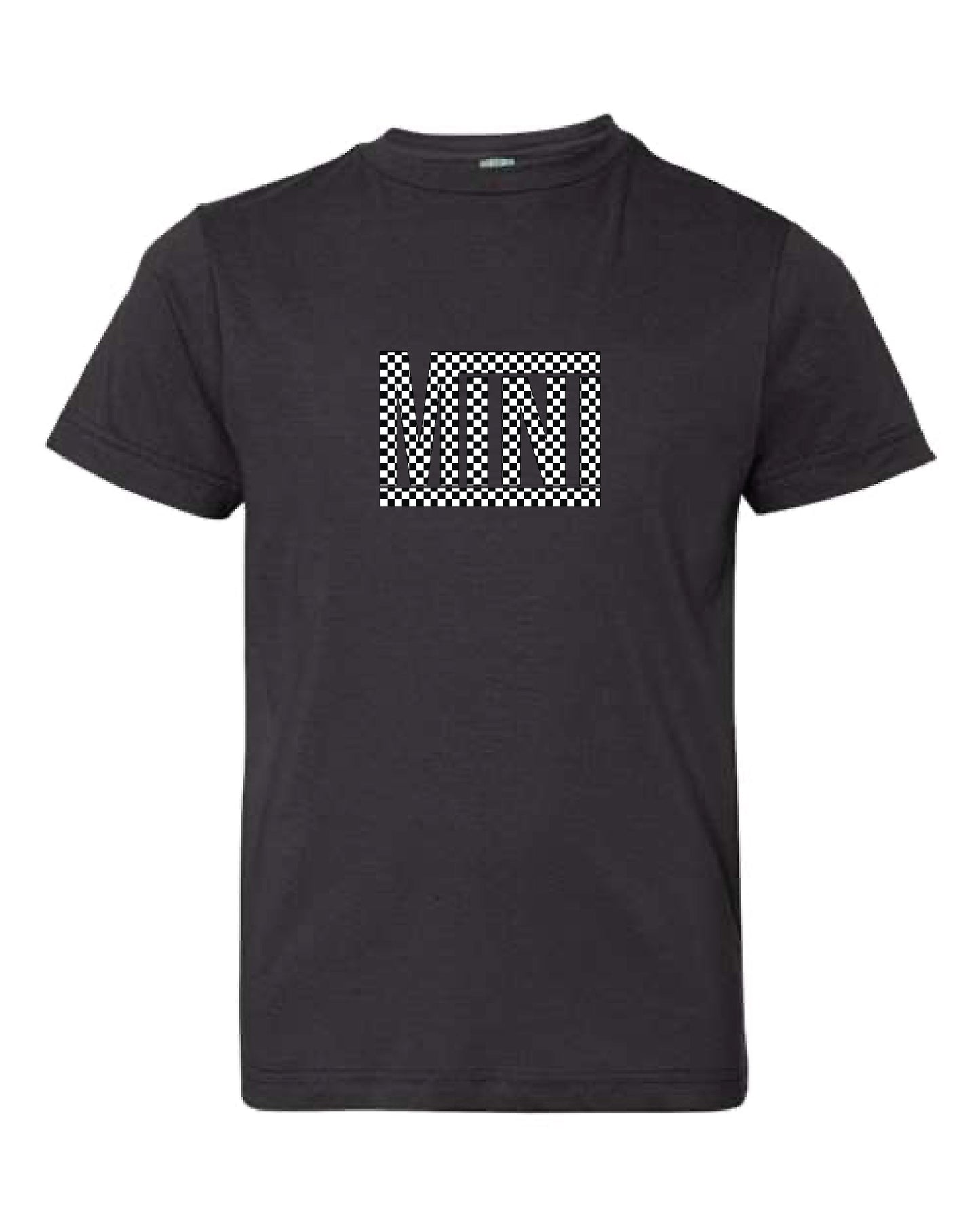 Mini Checker WHITE Punk Rock YOUTH Tee New
