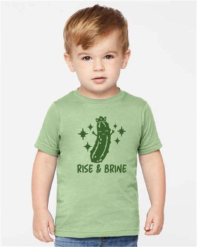 Rise and Brine Pickle TODDLER Tee New