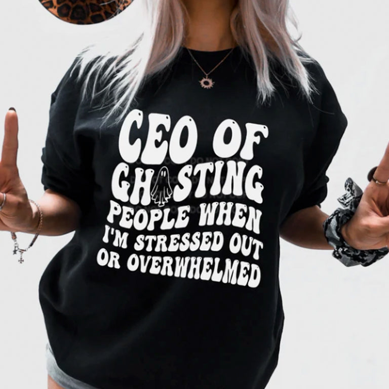CEO of Ghosting People Tee