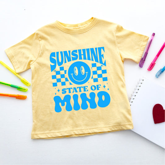Sunshine State of Mind Checker TODDLER Tee
