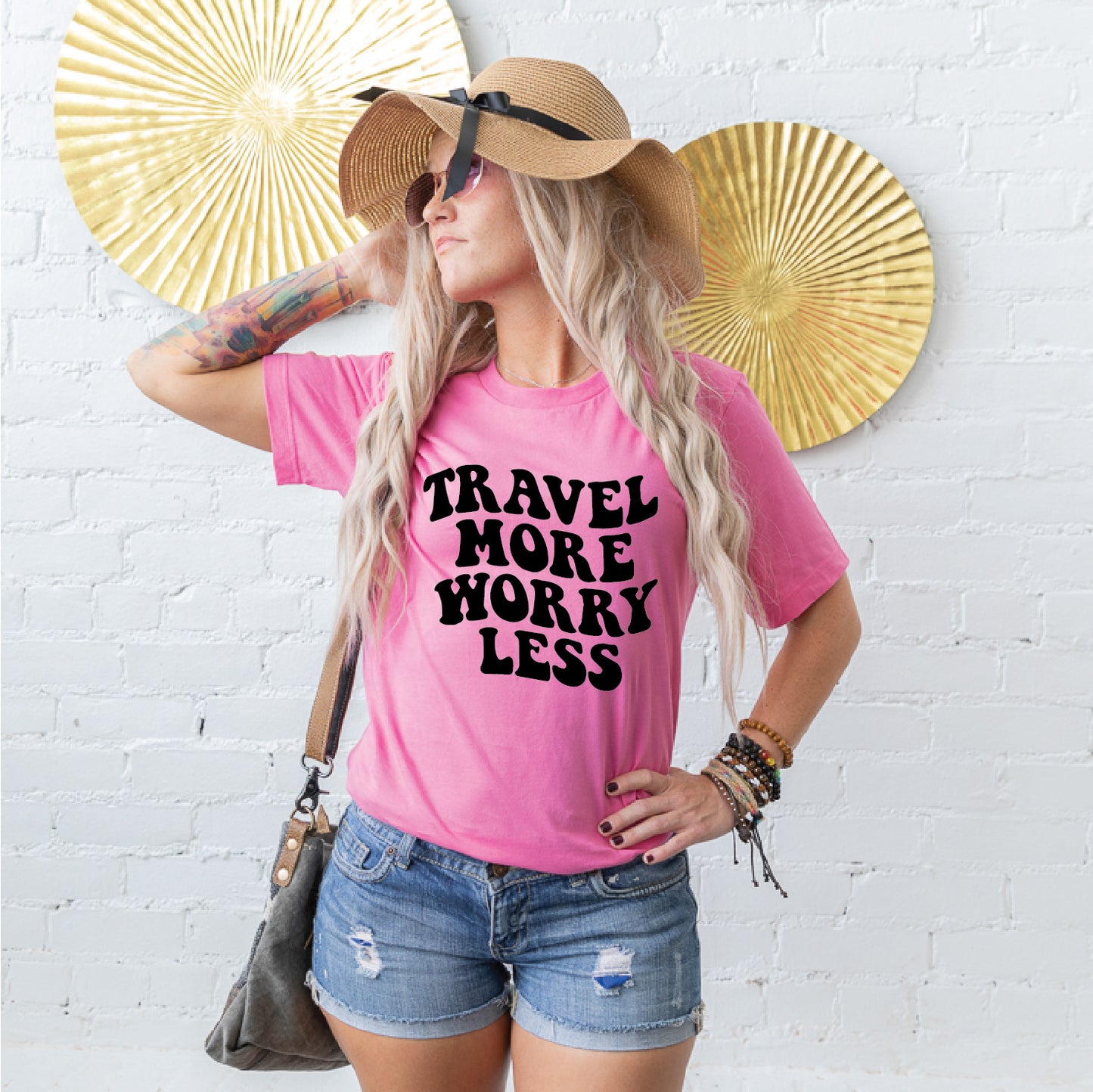 Travel More Worry Less Tee