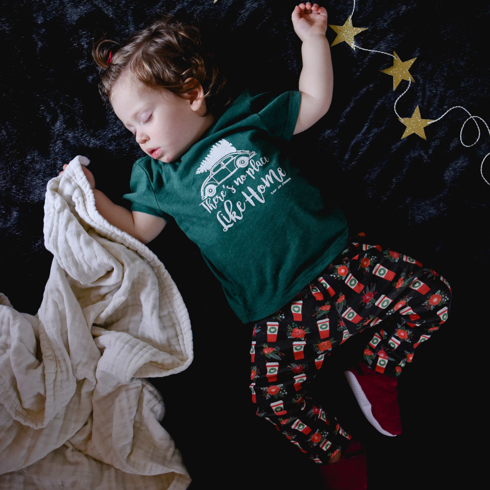 There's No Place Like Home Christmas Tree Infant Tee Holiday