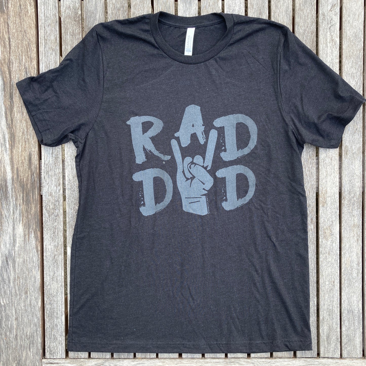Rad Dad Rock Fist Unisex Men's Tee