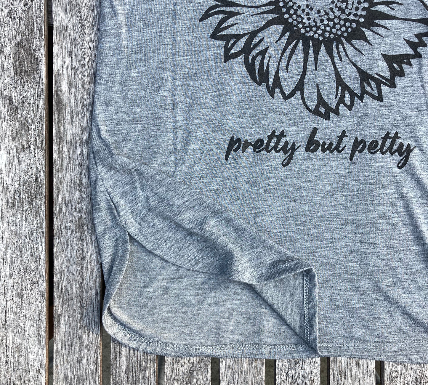 Pretty but Petty Sunflower Women's Tank