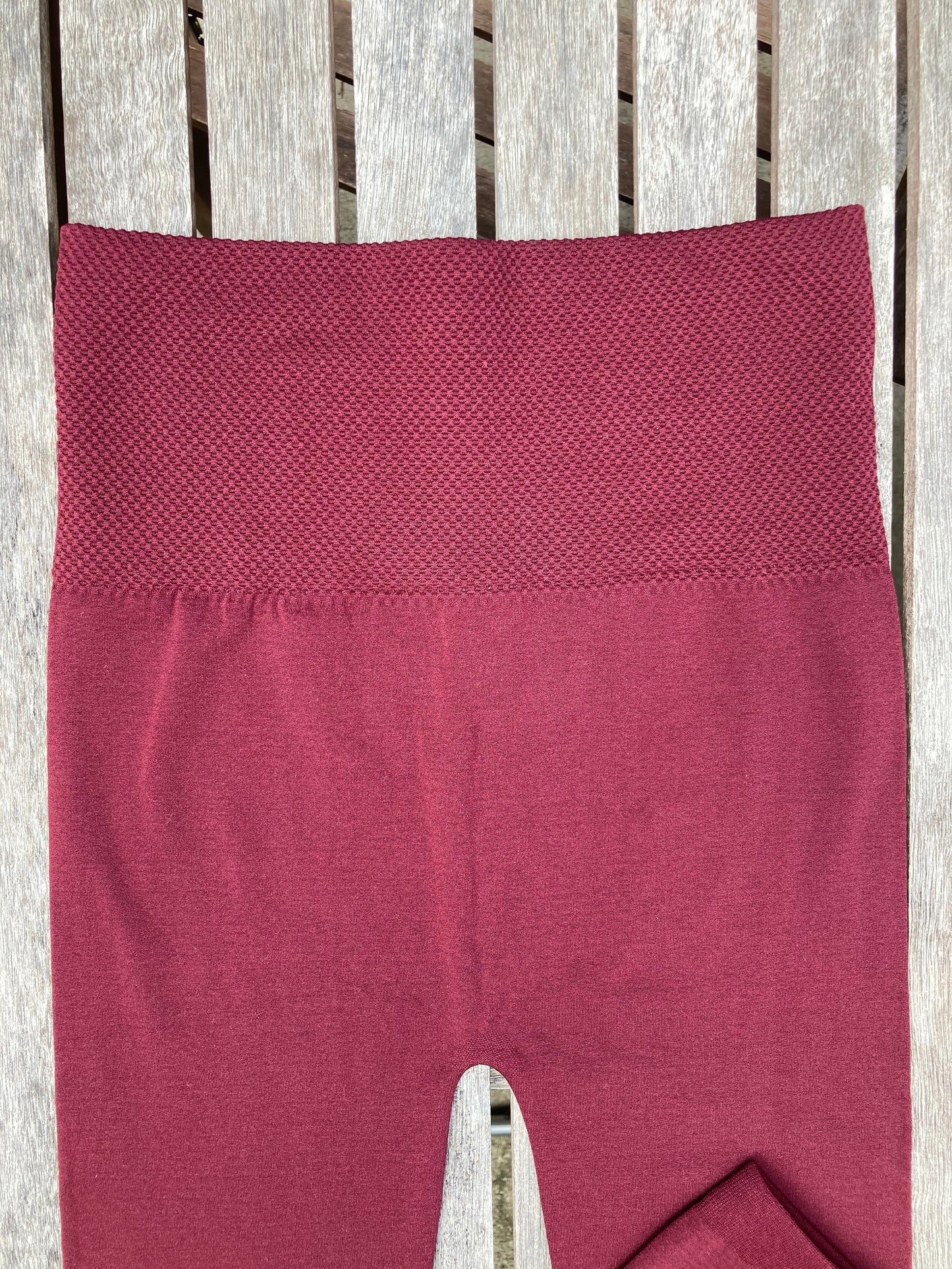 Burgundy Leggings Women