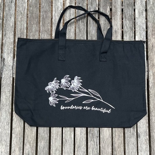 Boundaries and Beautiful Black Tote