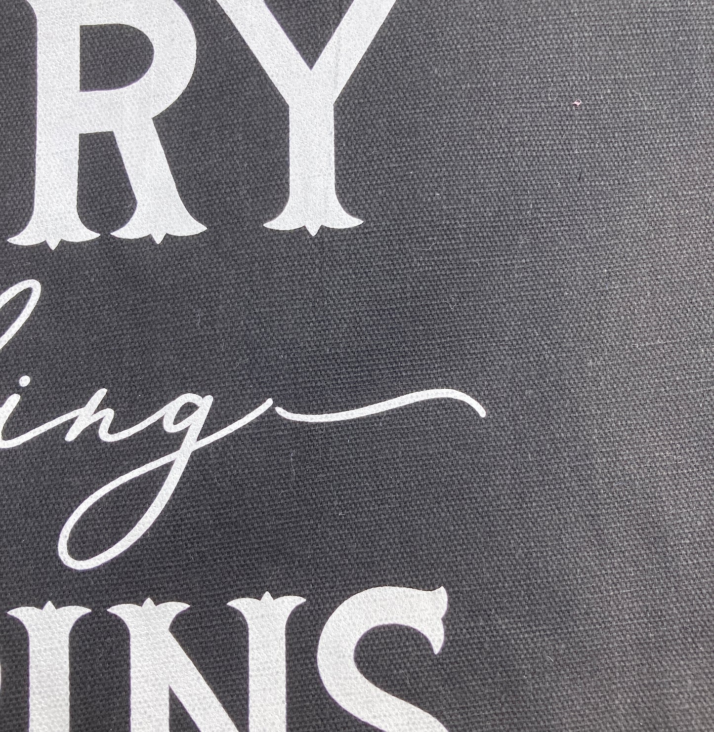 Mary Freaking P Black Tote