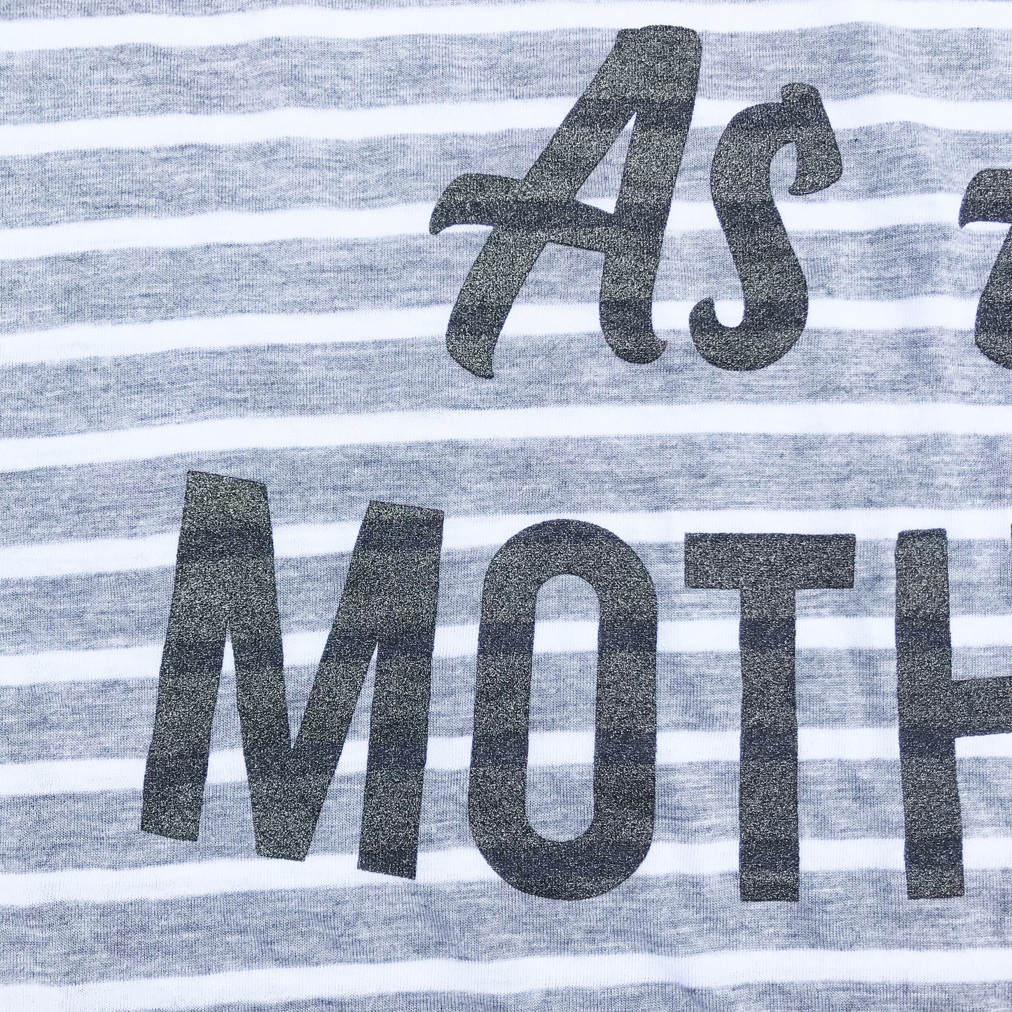 *Anxious As a Mother Stripe Racerback Tank Top Mom