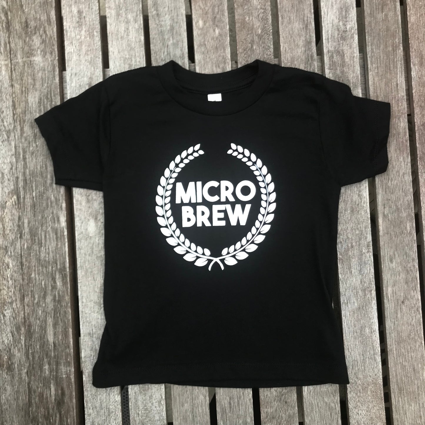 Micro Brew Black TODDLER Tee