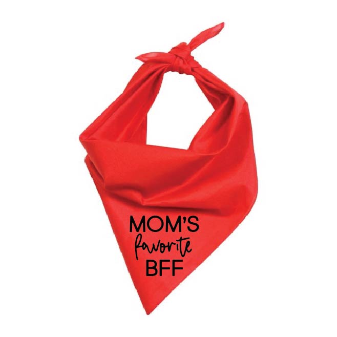 Mom's Favorite BFF Dog Bandana
