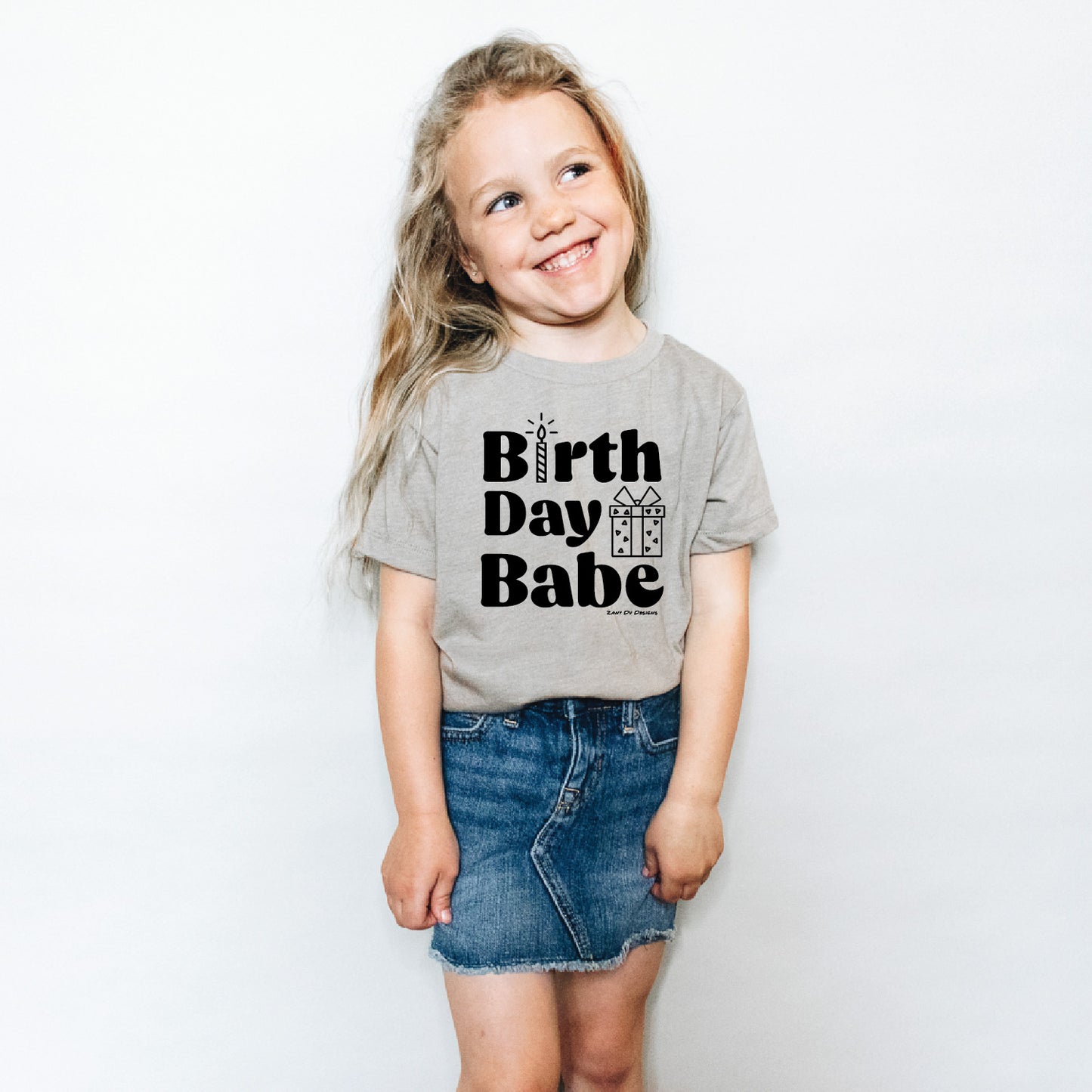 Birthday Babe Gender Neutral Infant Toddler Youth T-shirt