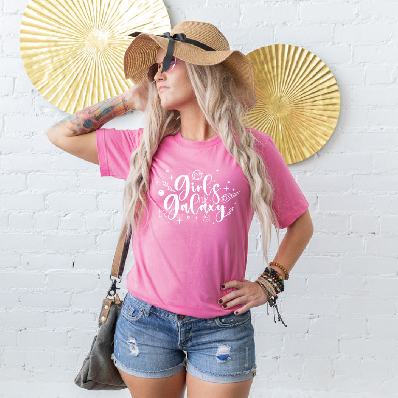 Girls Rule The Galaxy Adult Tee