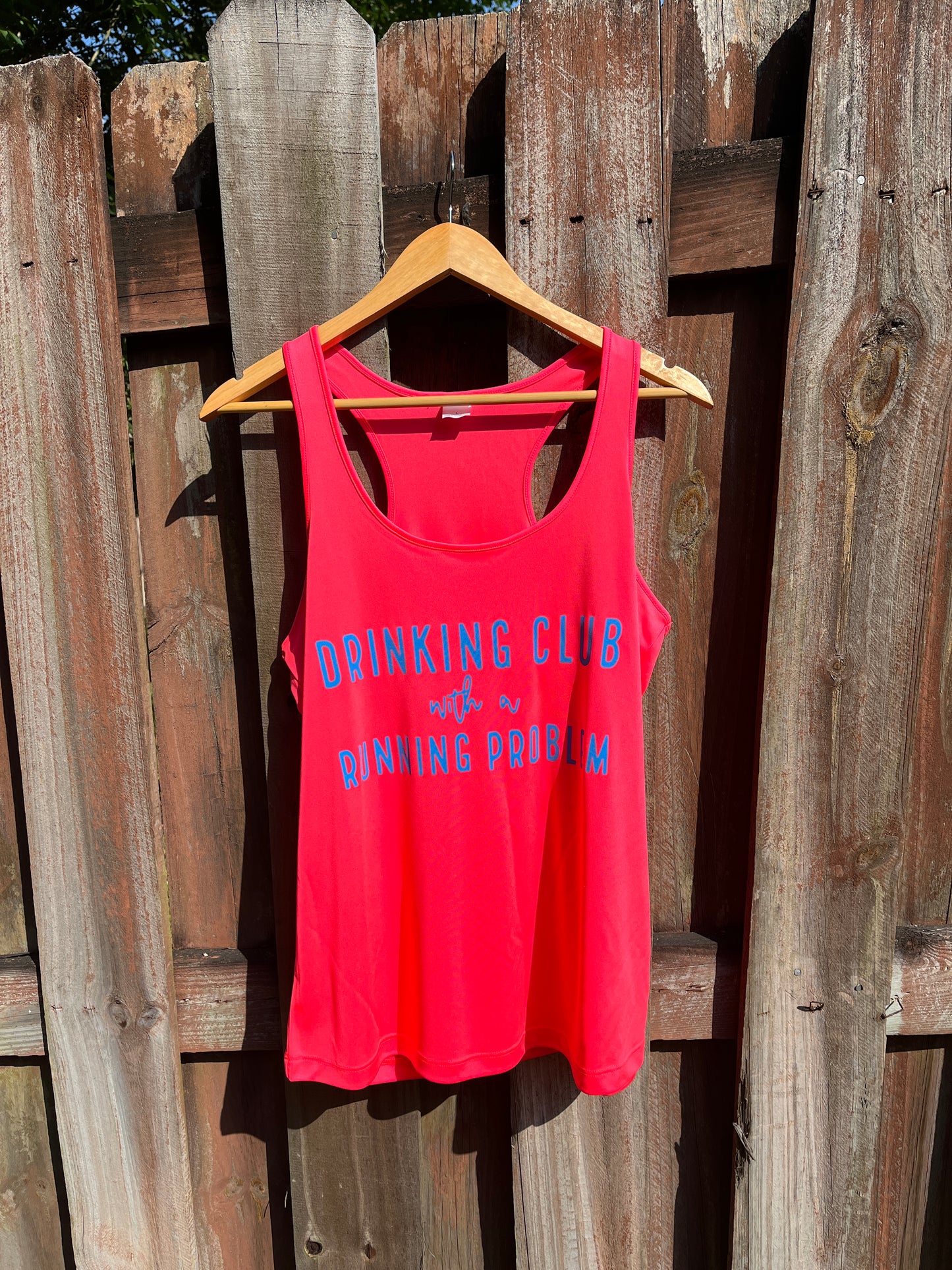 Drinking Club with a Running Problem PRE-SALE Moisture Wicking Tank