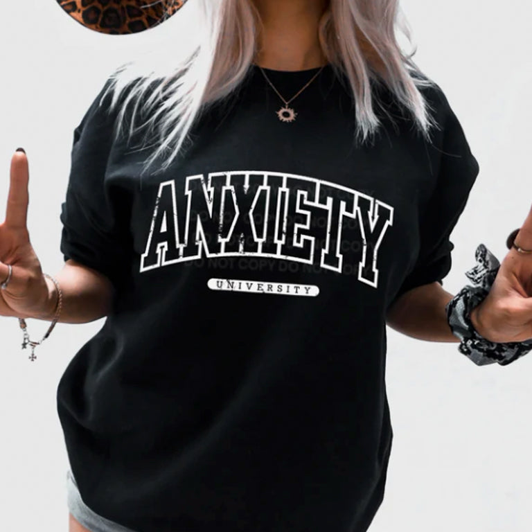 Anxiety University Adult Tee