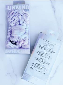 Tie Dye Microfiber Towel Headband