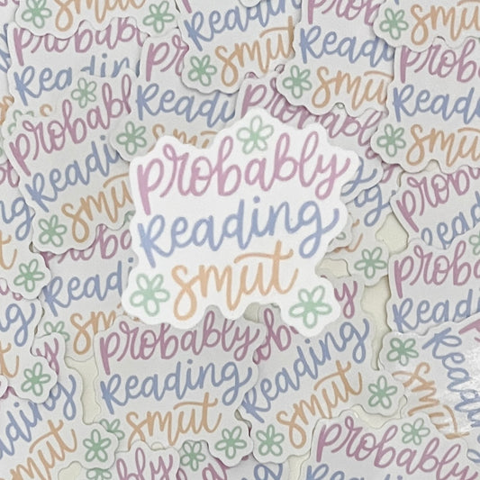 Probably Smut Book Sticker New