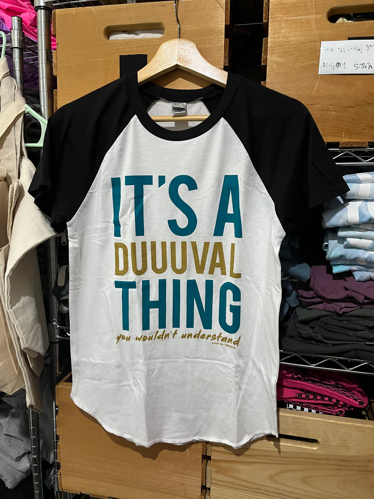 It's A Duuuval Thing Duval Florida Baseball YOUTH Tee