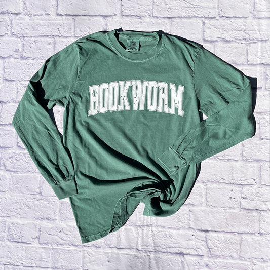 Bookworm Unisex Comfort Colors Sweatshirt Tees