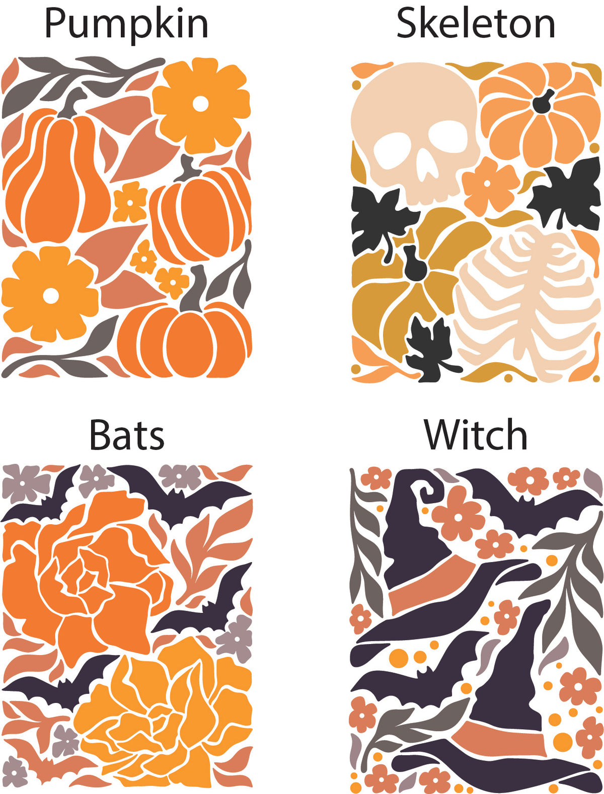 Abstract Halloween Comfort Colors Bella Canvas Unisex Tee