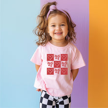 Checker Bows and Hearts Preppy TODDLER Unisex Tee New