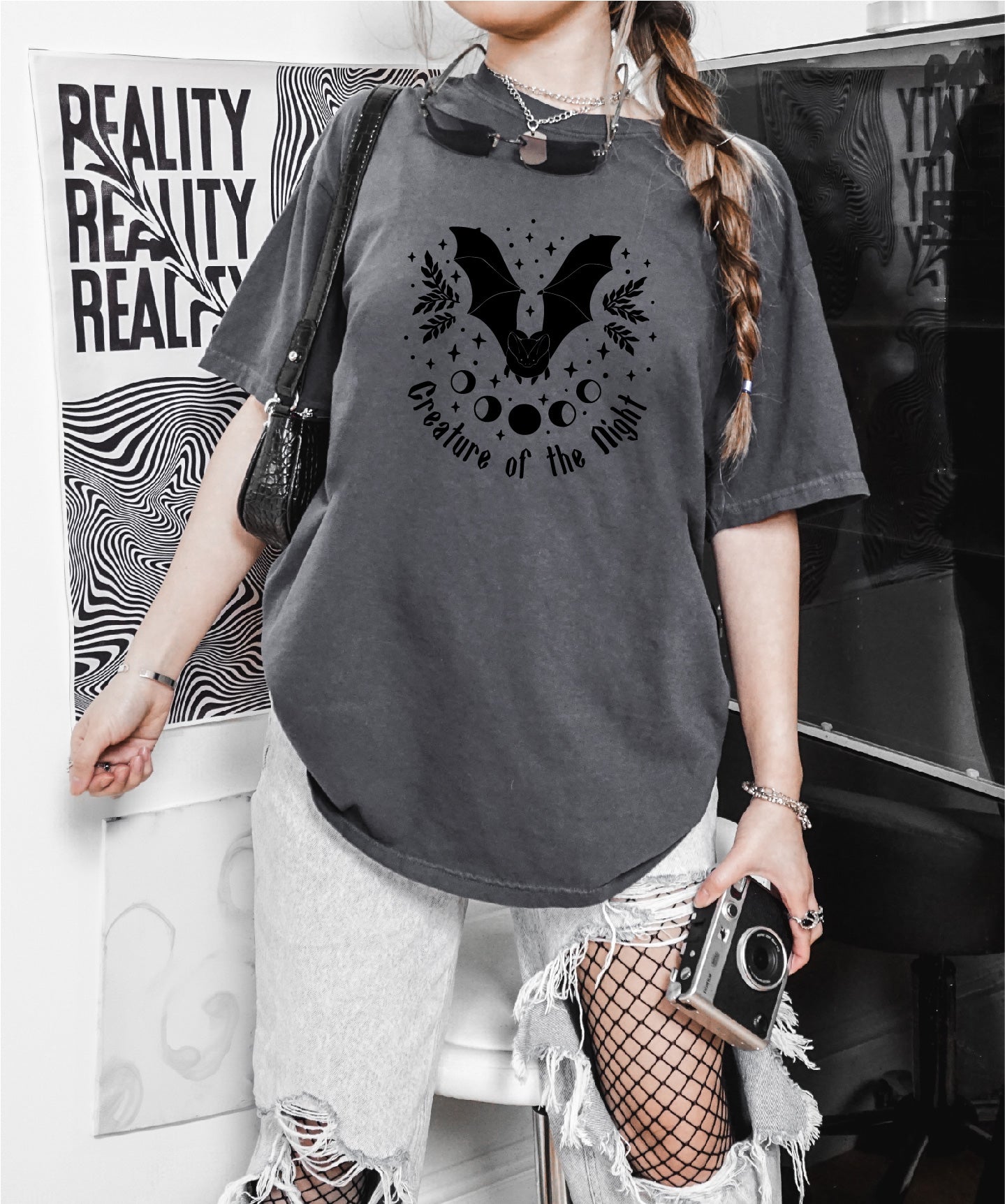 Creature of the Night Bat Halloween Comfort Colors Unisex New