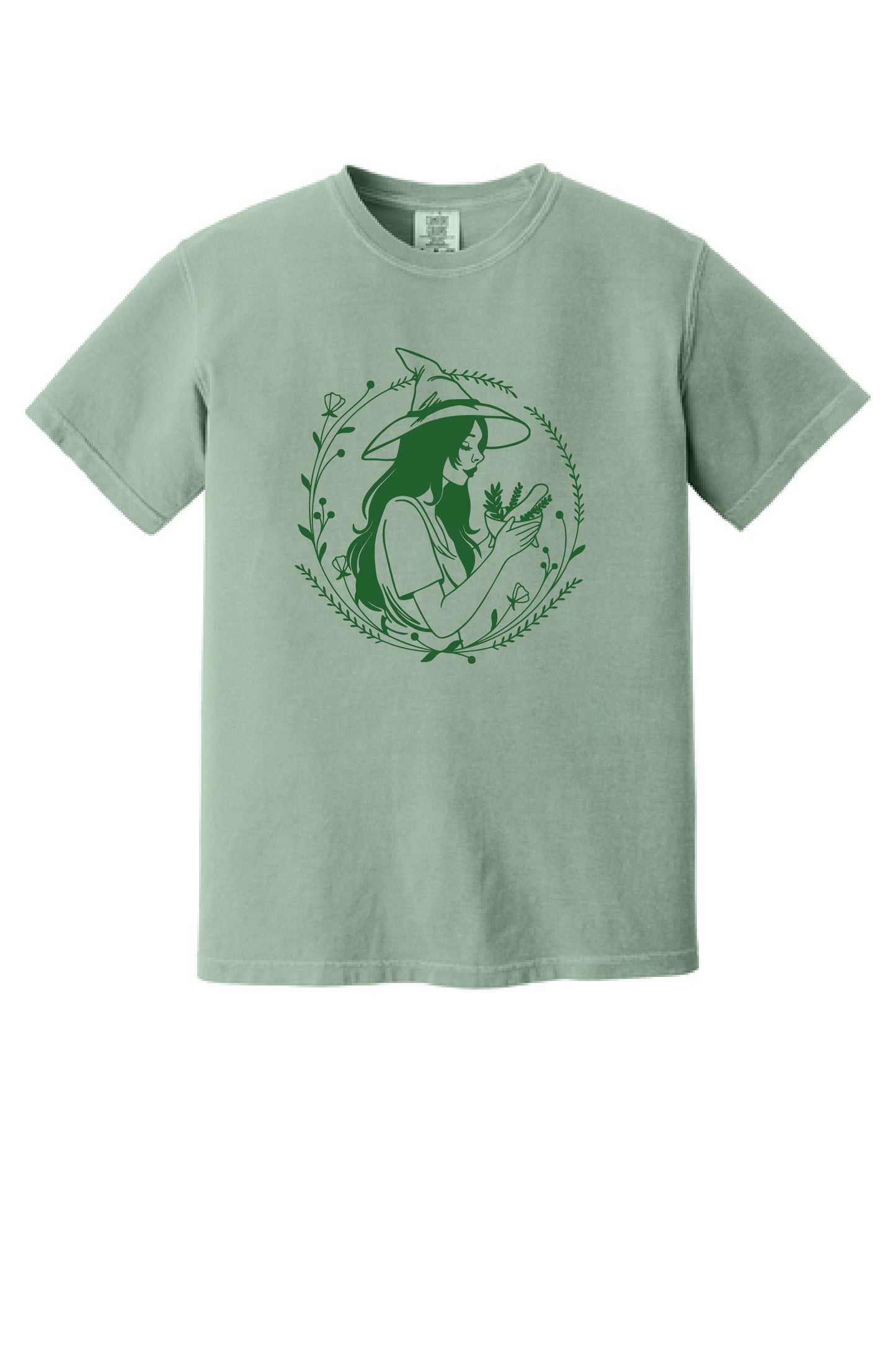 Garden Witch Halloween Comfort Colors Unisex New