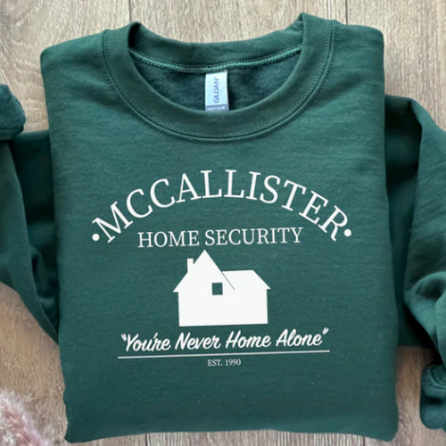 McCallister Home Security Pop Culture Movie Unisex