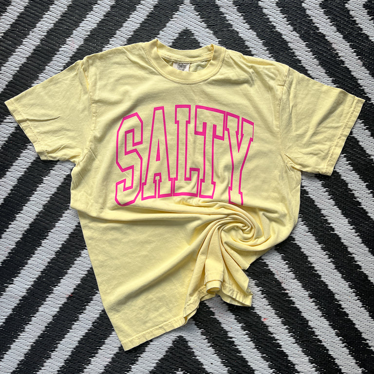 Salty Athletic Font Tee