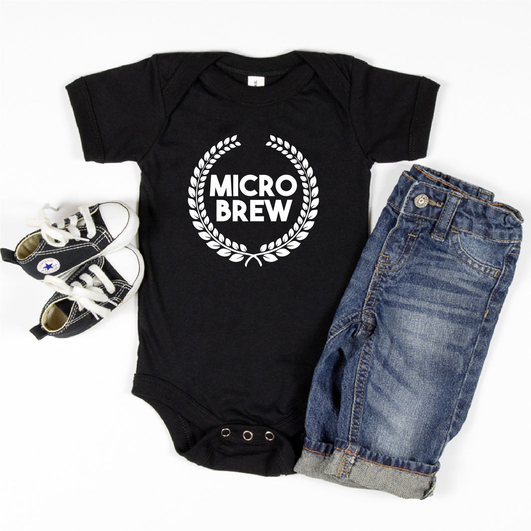 Micro Brew Black INFANT Tee