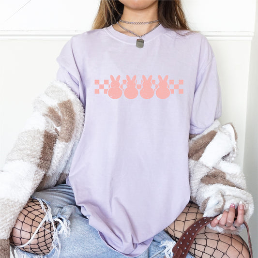 Peeps Bunny Checker Punk Easter Unisex