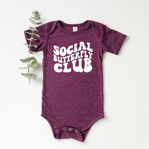 Social Butterfly Club INFANT Tee New