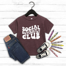 Social Butterfly Club TODDLER Tee New