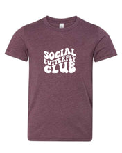 Social Butterfly Club YOUTH Tee New