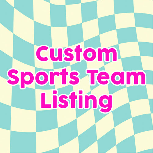 Custom Sports Team Tee New