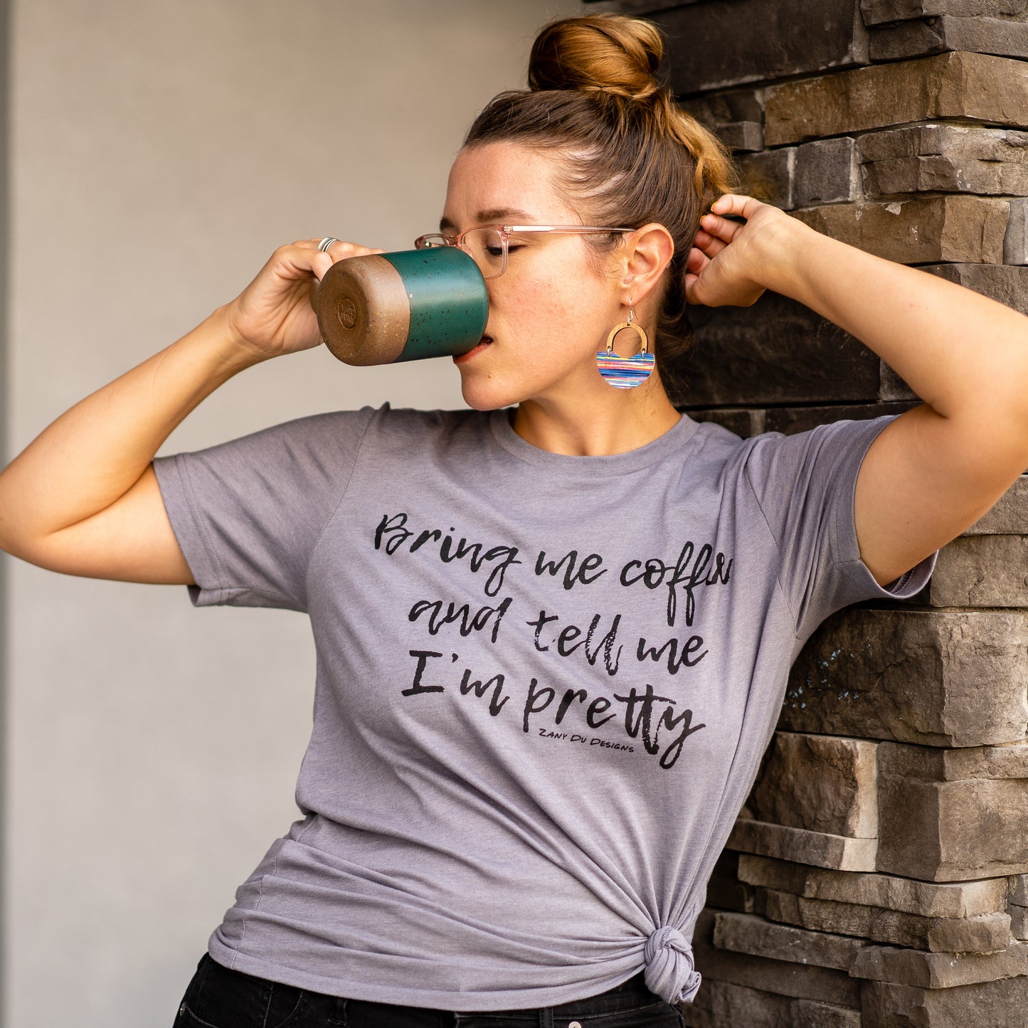 Bring Me Coffee and Tell Me I'm Pretty Women Tee