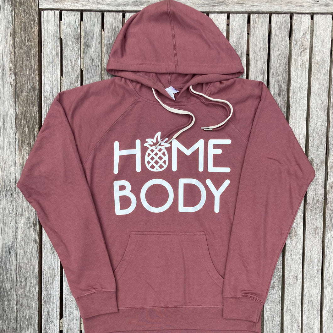 Home Body Pineapple Maroon Sweatshirt Unisex Women