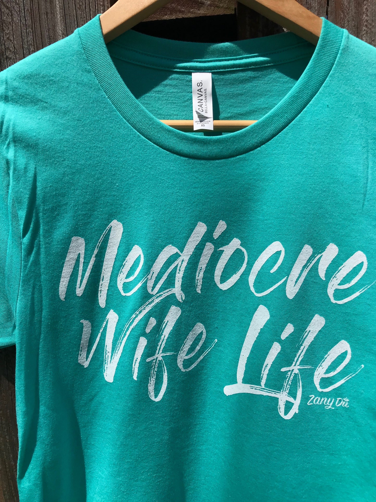 Mediocre Wife Life Womens Tee