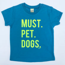 Must Pet Dogs Heather Turqouise INFANT Yellow Neon SSS