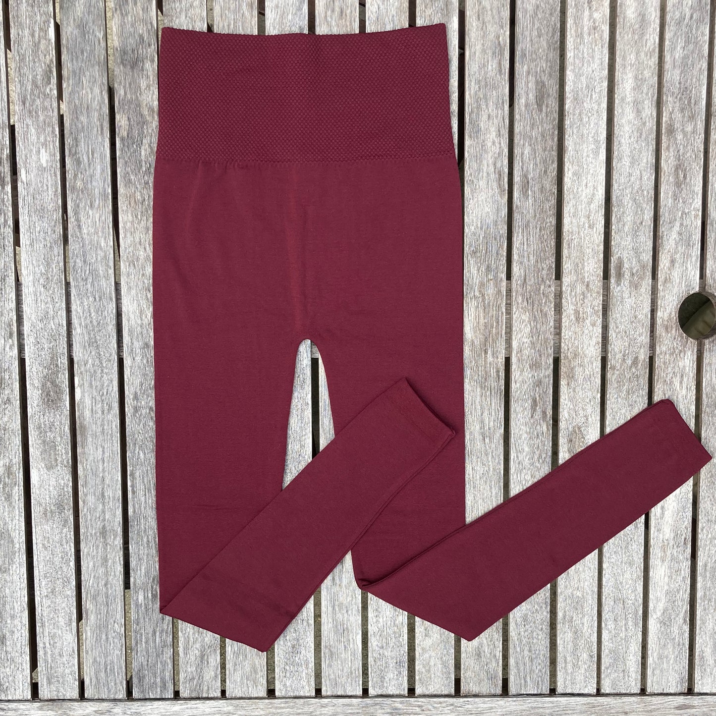 Burgundy Leggings Women