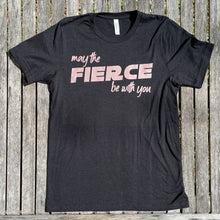 May The Fierce Be With You Rose Gold Shimmer ADULT Women Tee