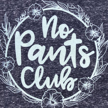 No Pants Club Heather Raglan Sweatshirt Unisex Women