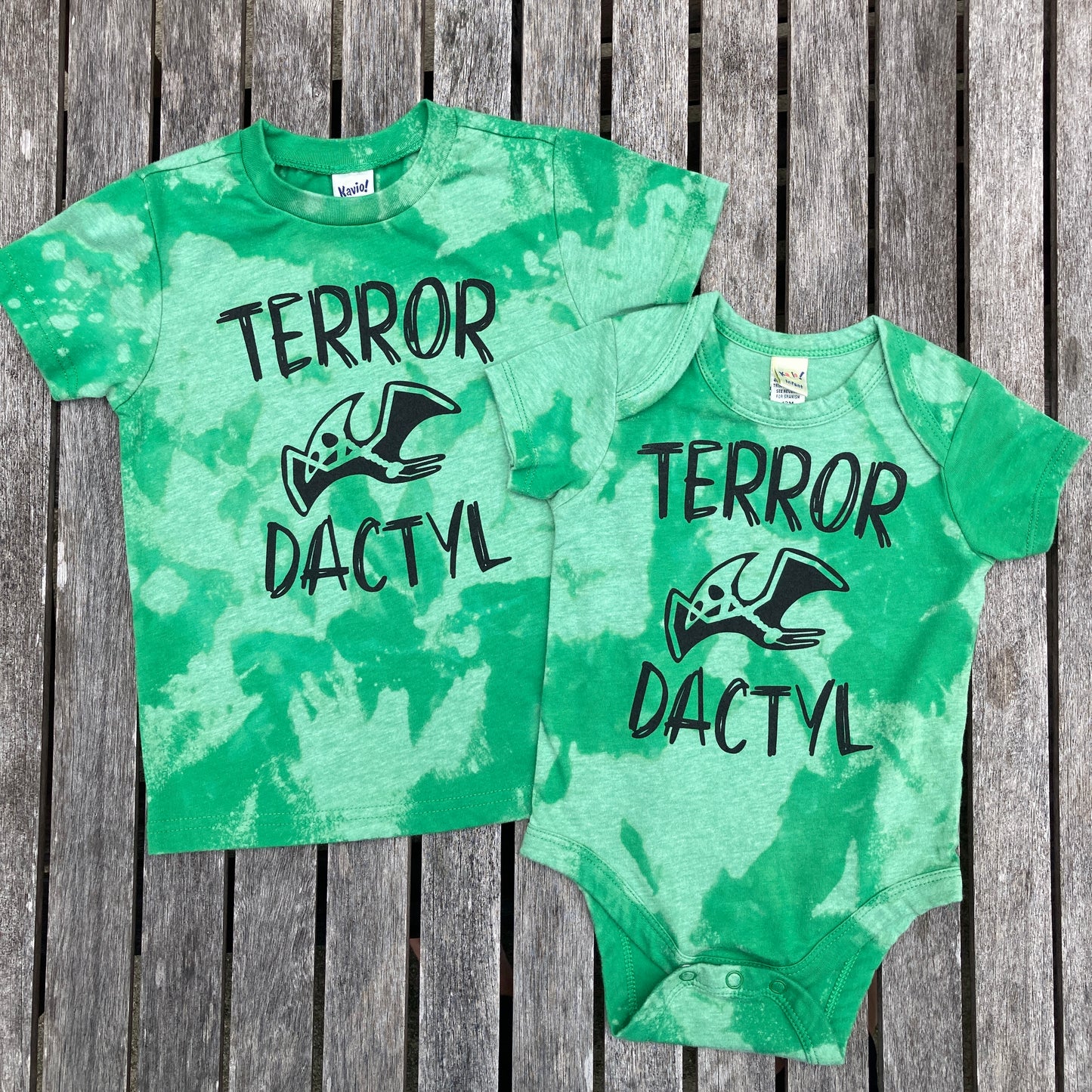 Terror-Dactyl Green Bleach INFANT Bodysuit