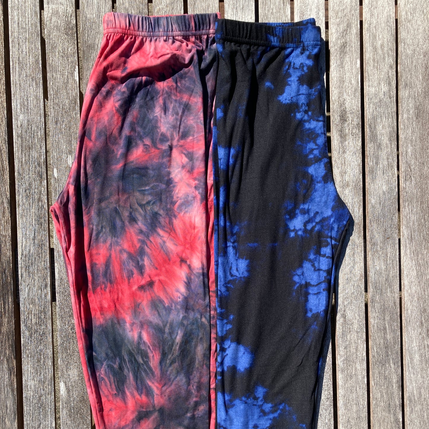 Pink Tie Dye Leggings