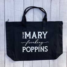 Mary Freaking P Black Tote