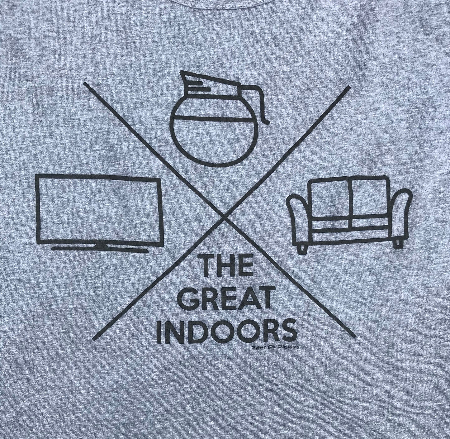 The Great Indoors PLUS SIZE Grey Womens Tank