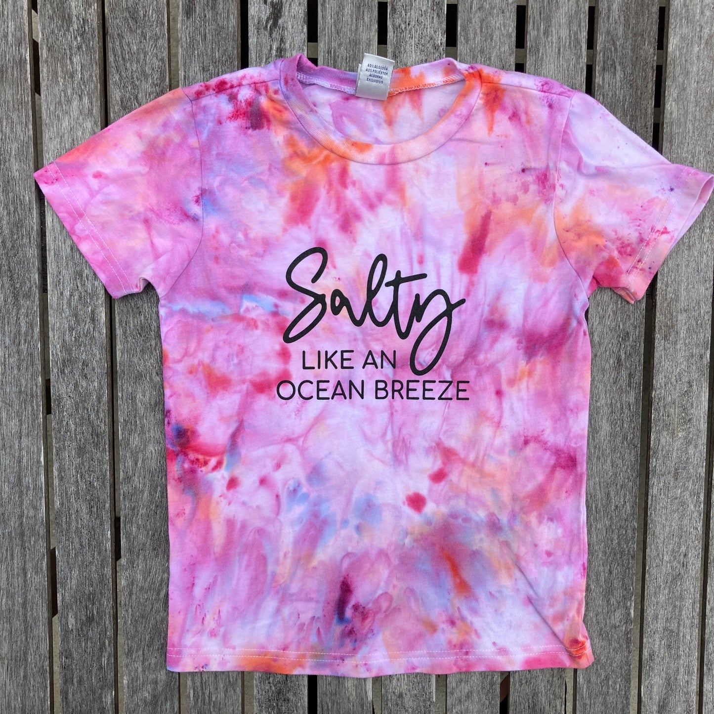 Salty Like An Ocean Breeze TODDLER Tie Dye Tee